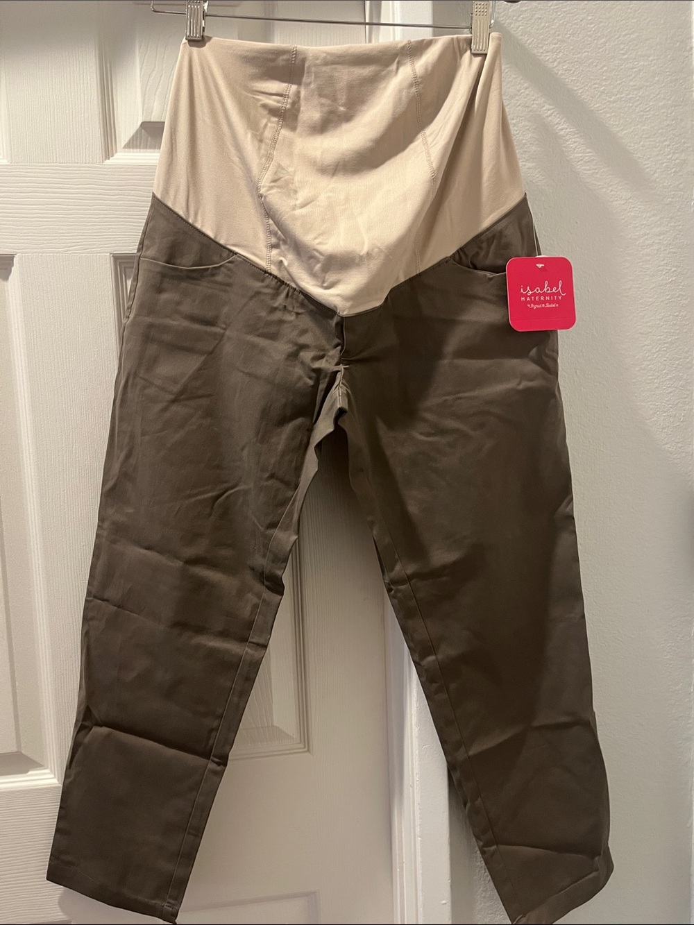 Isabel Maternity by Ingrid & Isabel brown Legs with light Support Panel Leggings